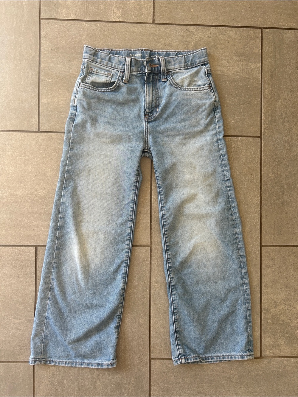 Old Navy Light Blue Kids' Straight Leg Jeans